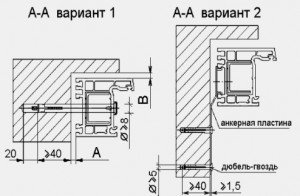 Монтаж ПВХ окна два варианта Монтаж ПВХ окна два варианта